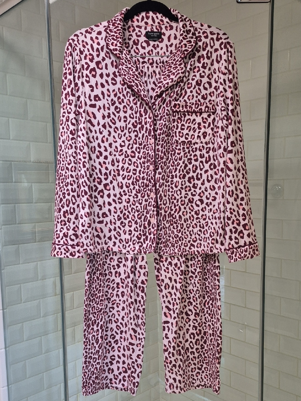 Kate Spade Animal Print PJs Sz. M